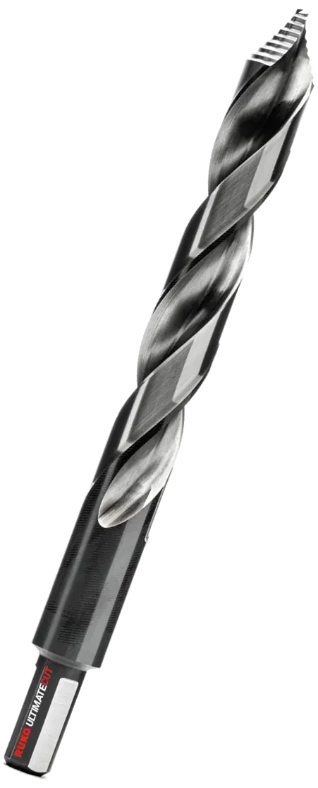 Spiralbor DIN338 HSS-G Flowstep redusert 19,0mm