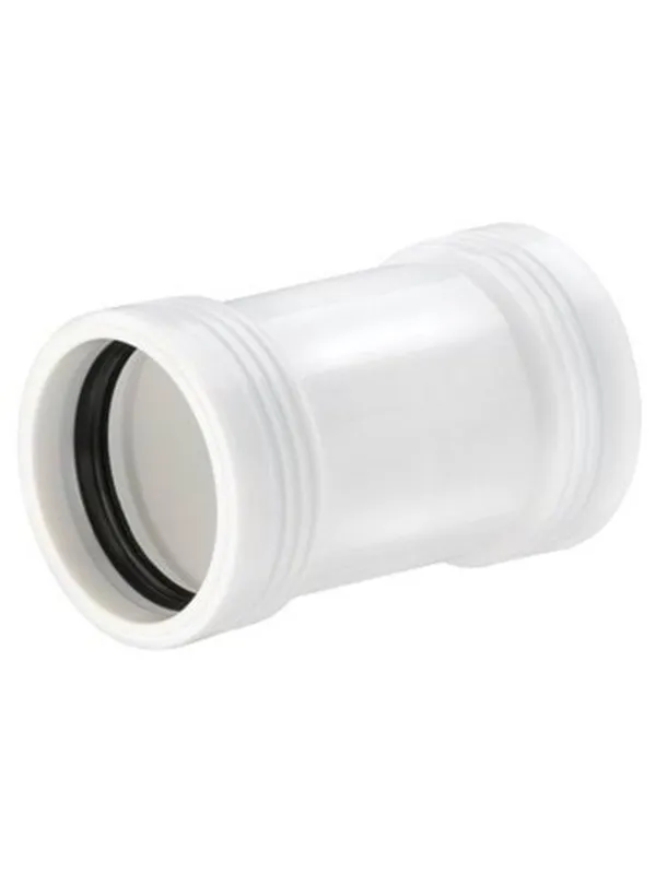 Wavin Wafix pp double socket ø50 mm white