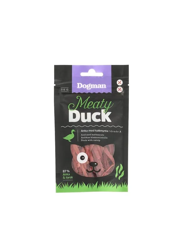 Dogman Kattegodbit And med Kattemynte 30g
