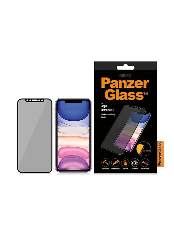PanzerGlass Privacy Screen Protector Apple iPhone 11 | XR | Edge-to-Edge
