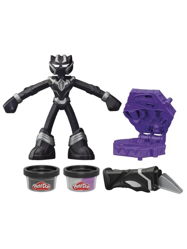 Hasbro Play-Doh Marvel Black Panther Cutting Claws - Actionfigur lekesett 10cm