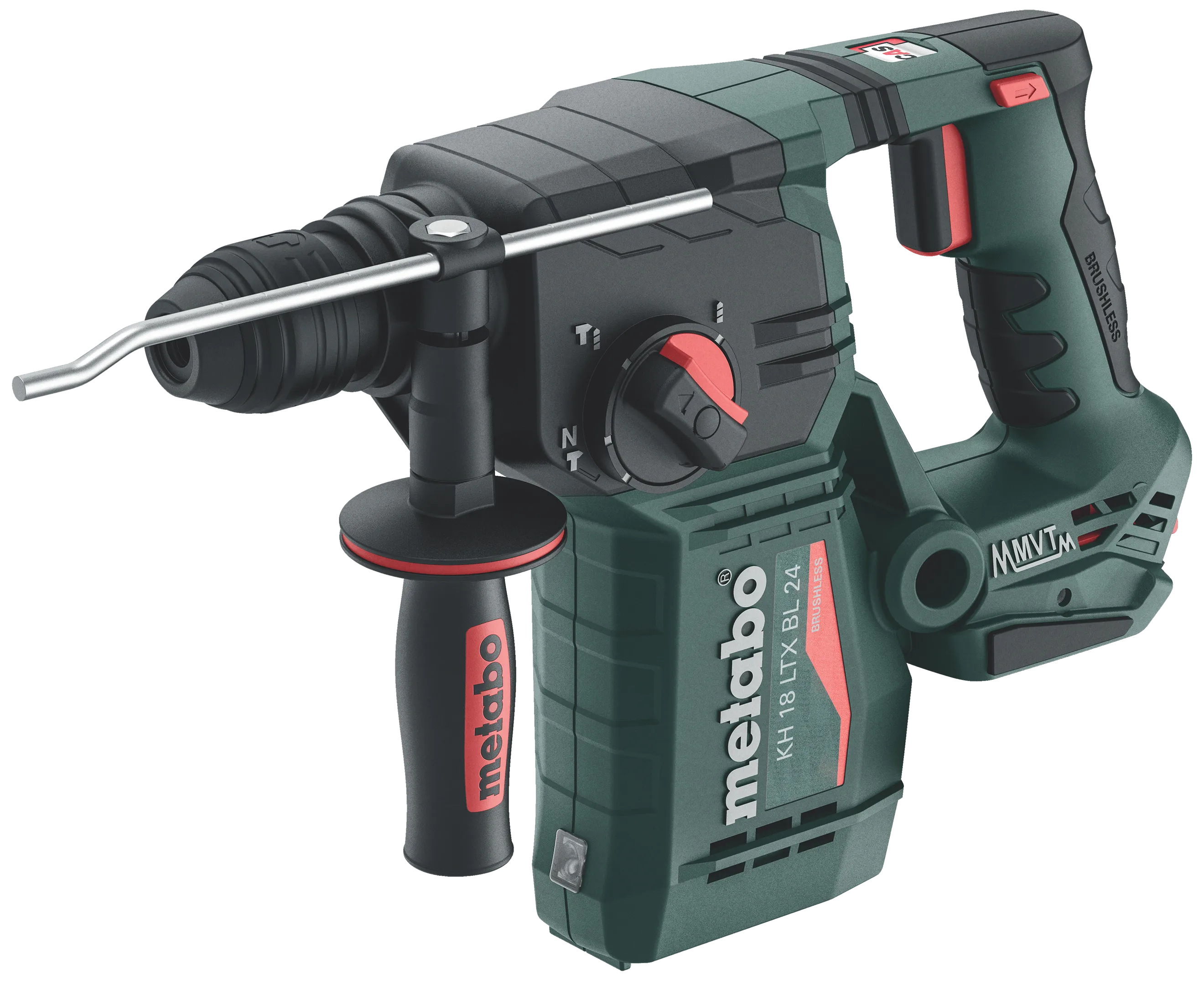 Borhammer SDS+ 2,2J KH 18 LTX BL 24 solo, Metaloc
