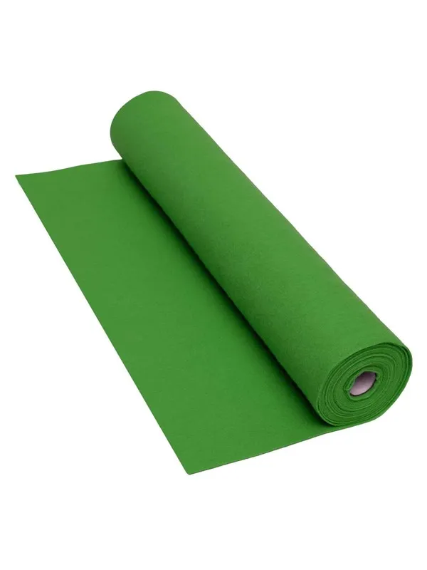Colorations - Green Felt Roll - 160gsm 5m x 45cm