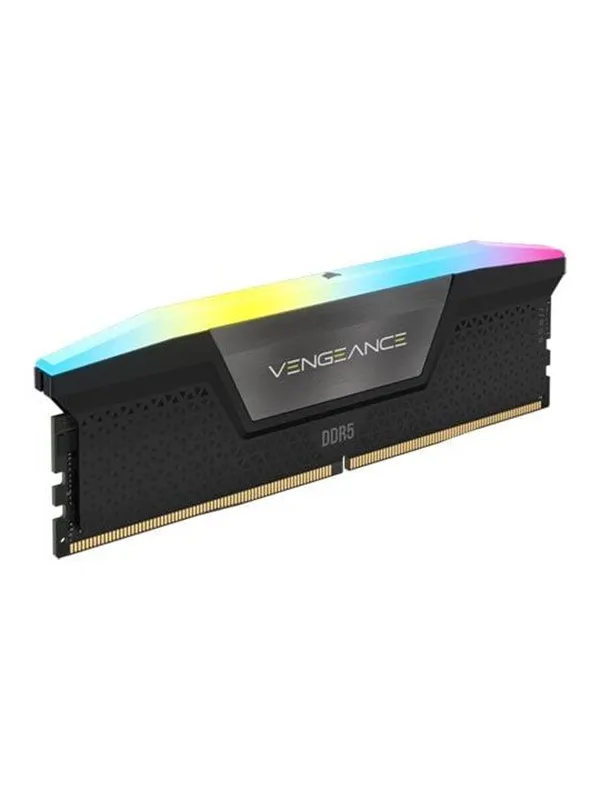 Corsair Vengeance RGB DDR5-5200 - 16GB - CL40 - Single Channel (1 pcs) - Intel XMP - Svart med RGB