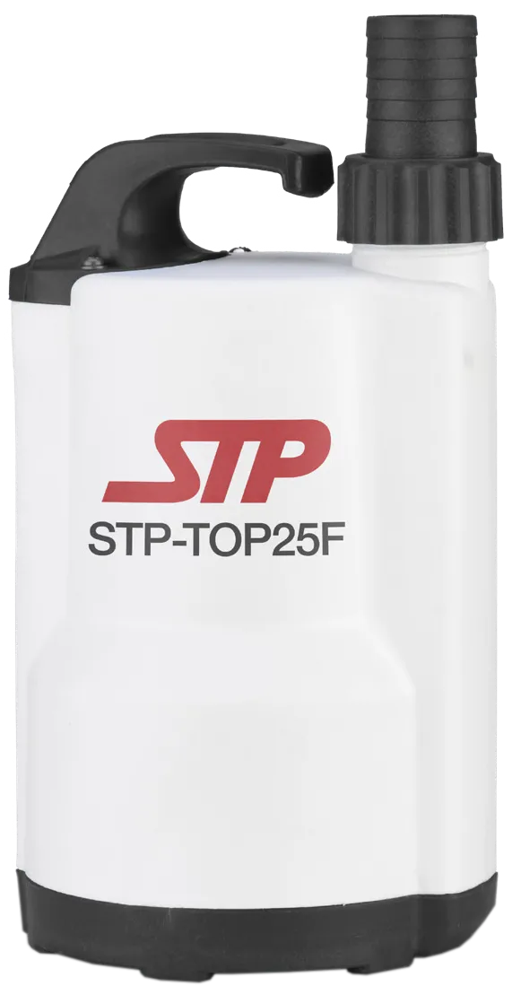 Entreprenørpumpe STP-TOP25F med bunnslam 230V 0,37kW