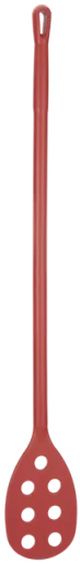 Vikan Omrører m/Huller, Metaldetekterbar, Ø31 mm, 1200 mm, Rød