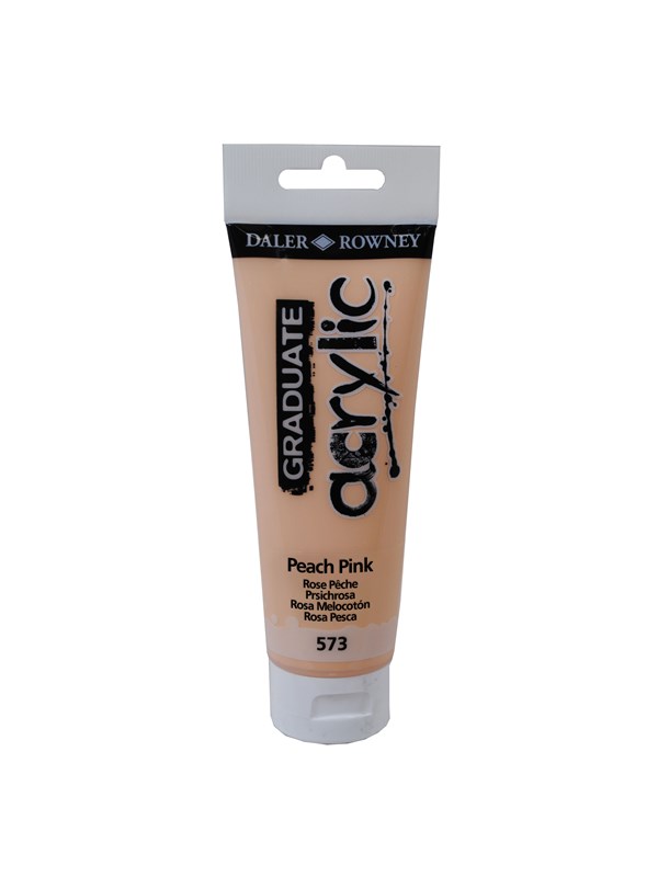 Daler-Rowney Graduate Acrylic 120 ml Peach Pink