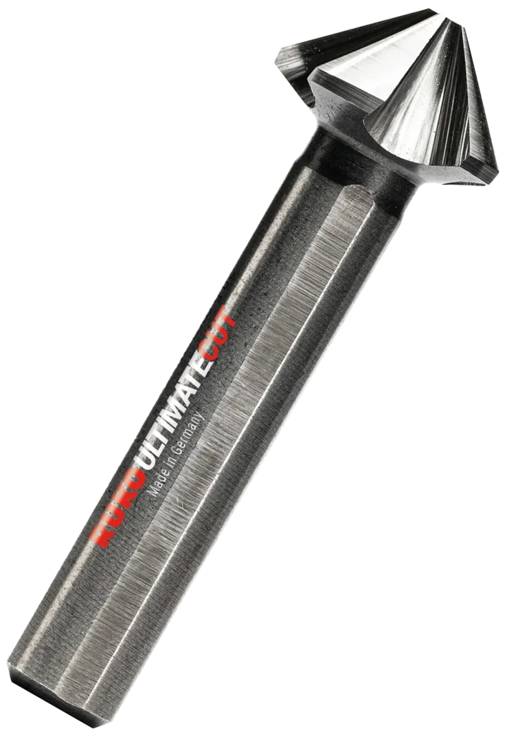 Spissforsenker 90° 4-skjærs HSS 40,0mm
