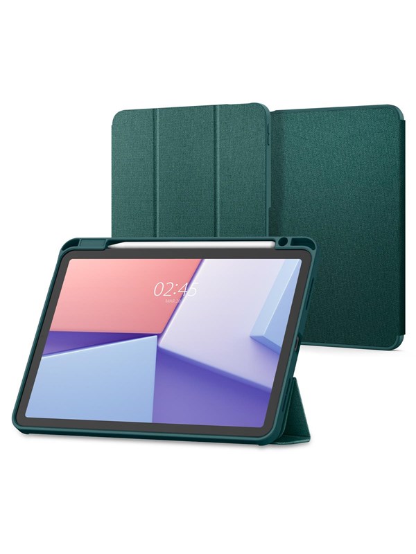 Spigen Urban Fit - midnight green - iPad Air 11" (2026/2025/2024) 10.9" (2022/2020)