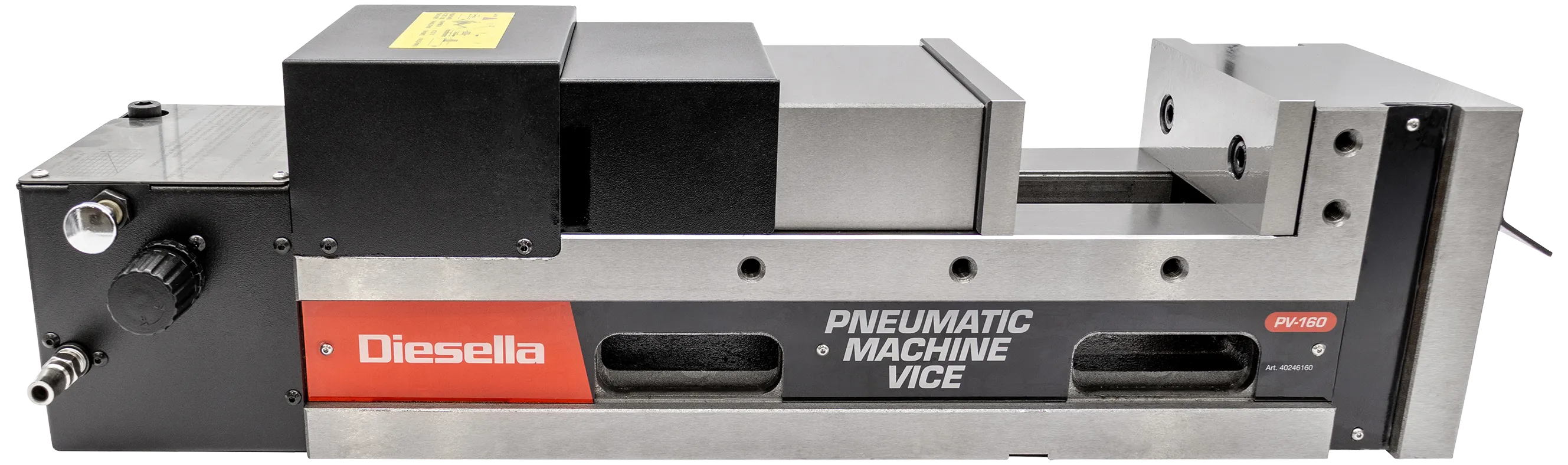 Maskinskruestik lang 160×250mm, pneumatisk tilsp.