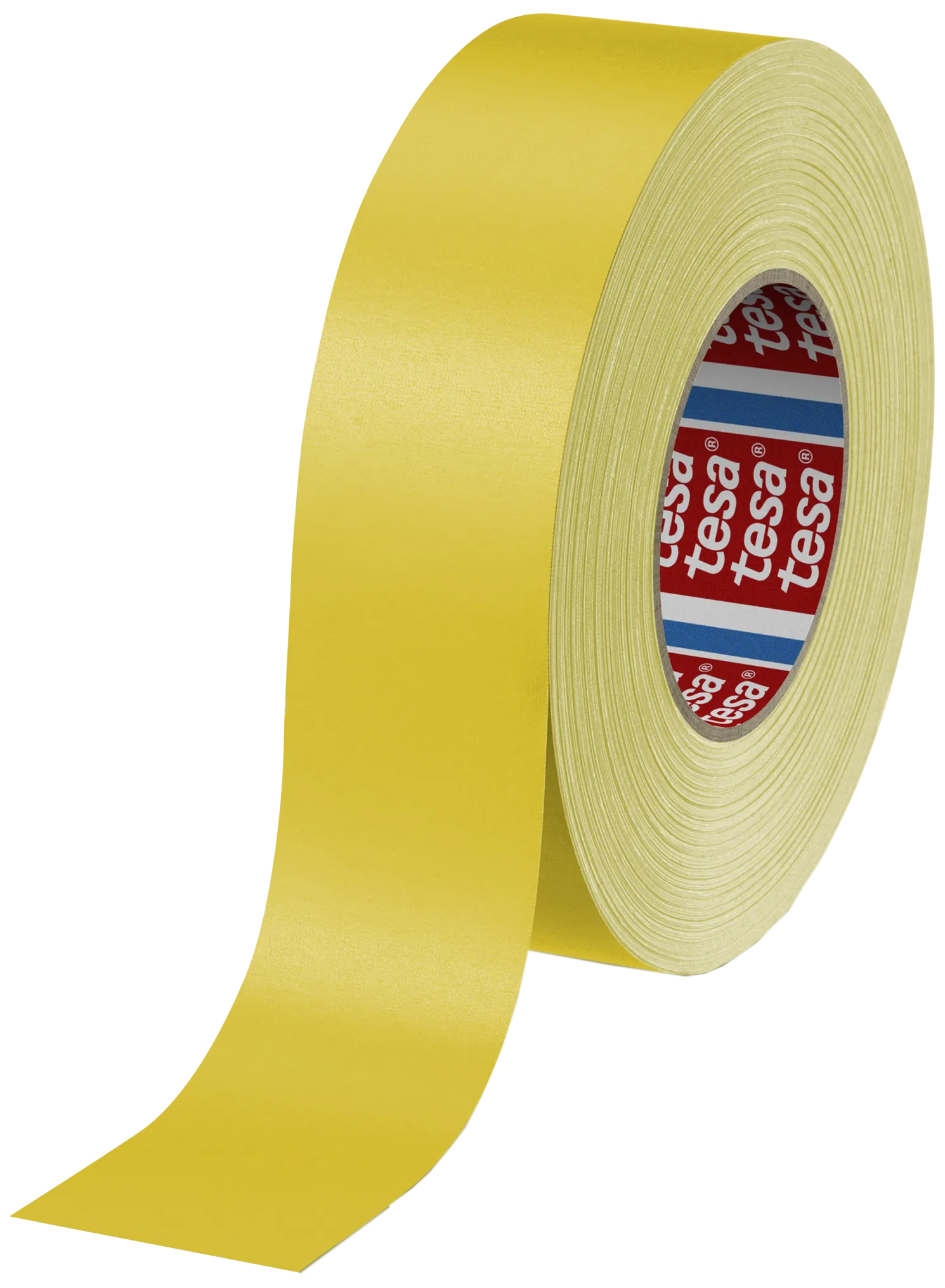 Tesa 4651 Premium lærredstape gul 50mm×50m