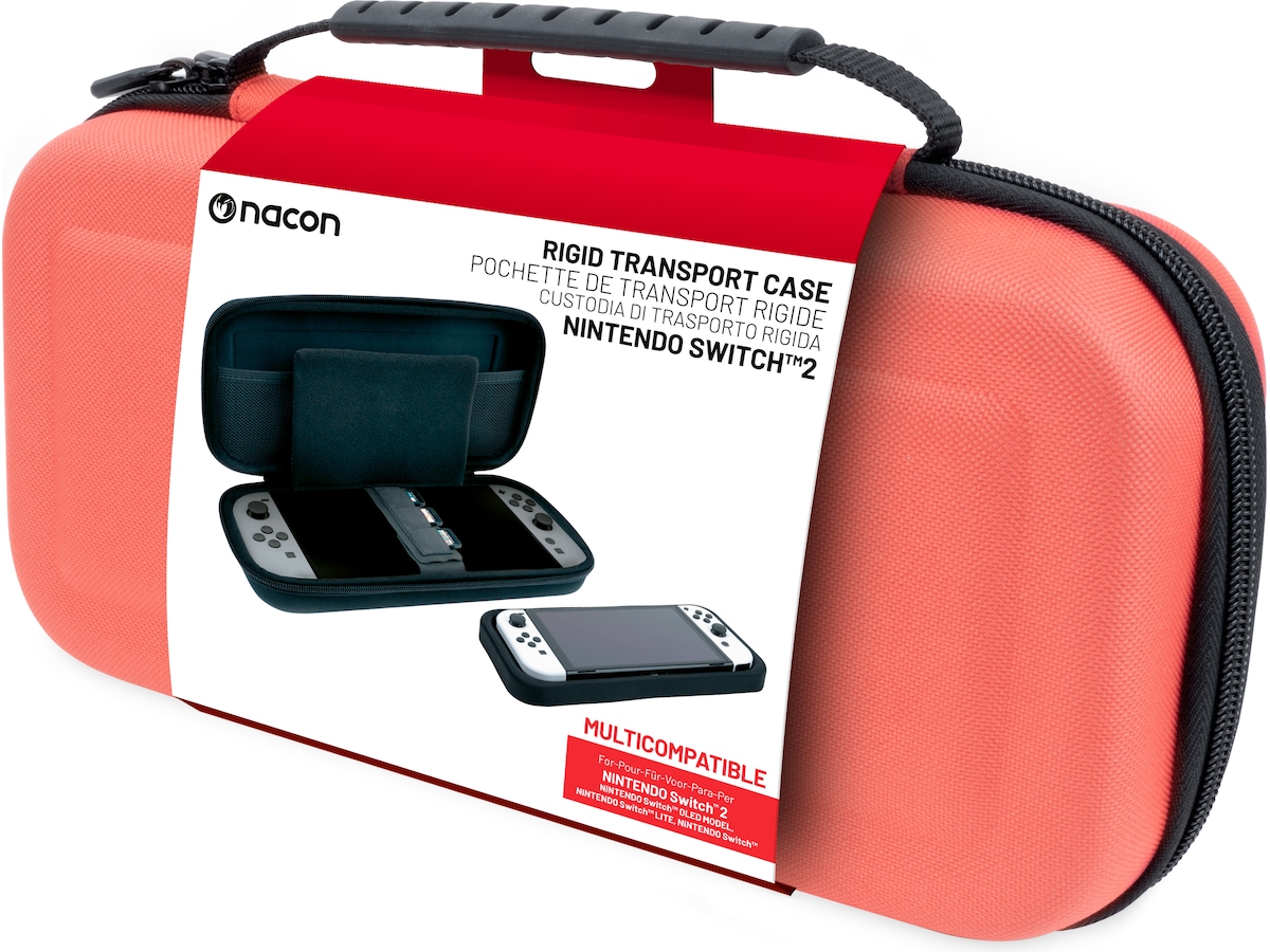 NACON Pouch Large - Pastel Red - Bag - Nintendo Switch 2