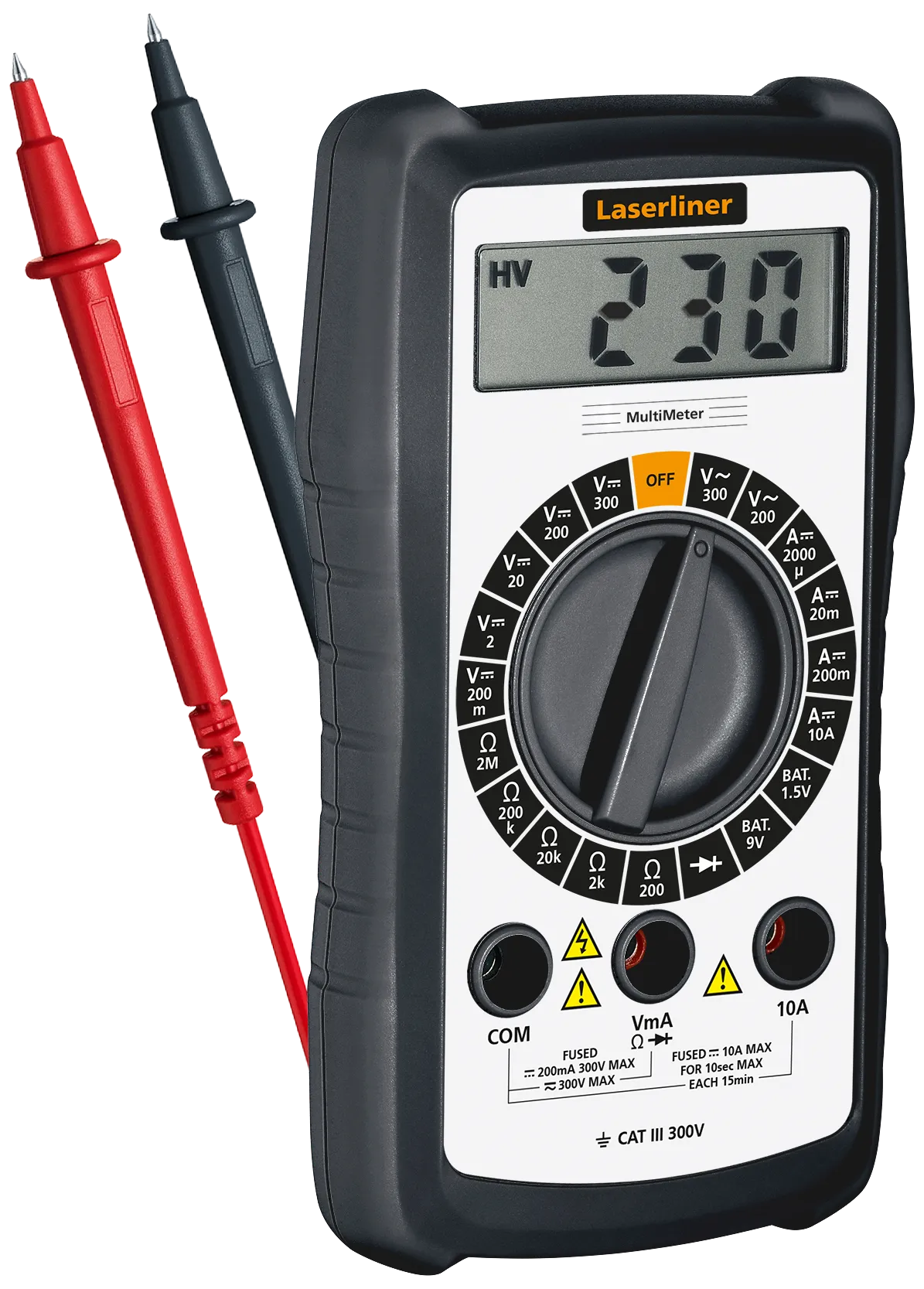 Laserliner MultiMeter universell for hjem og hobby