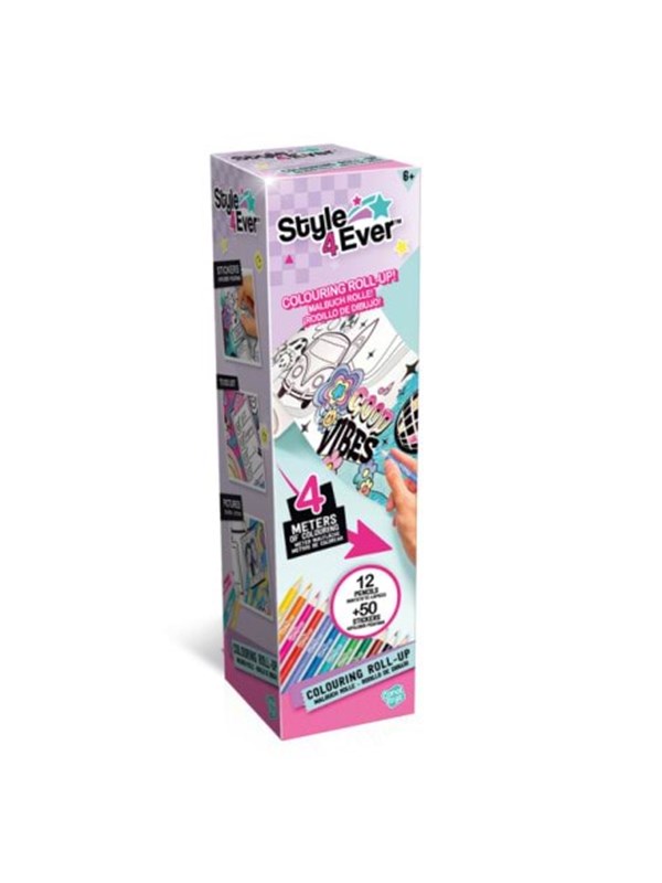 Style 4 Ever Coloring Roll Up