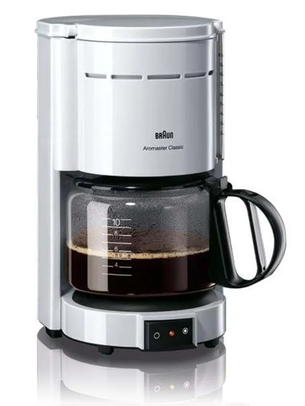 Braun  Kaffeem. KF 47 plus Aromaster    wh