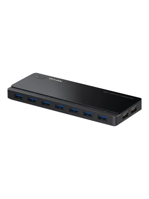 TP-Link UH720 USB 3.0 7-Port Hub with 2 Charging Ports USB-hub - USB 3.0 - 7 porter - Svart