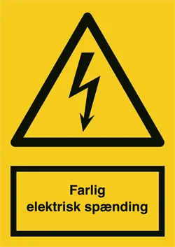 SKILT - Spennende fra flere sider, Vinyl, 60x42,5mm