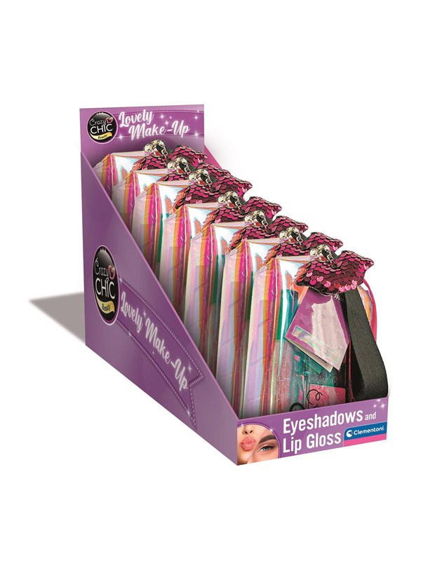 Clementoni Crazy Chic Make-up Bag Lip with Make-up