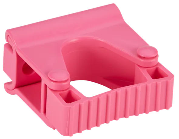 Vikan, Hygiejnisk Vægophæng, Enkelt Gummibåndsmodul, 82 mm, Pink