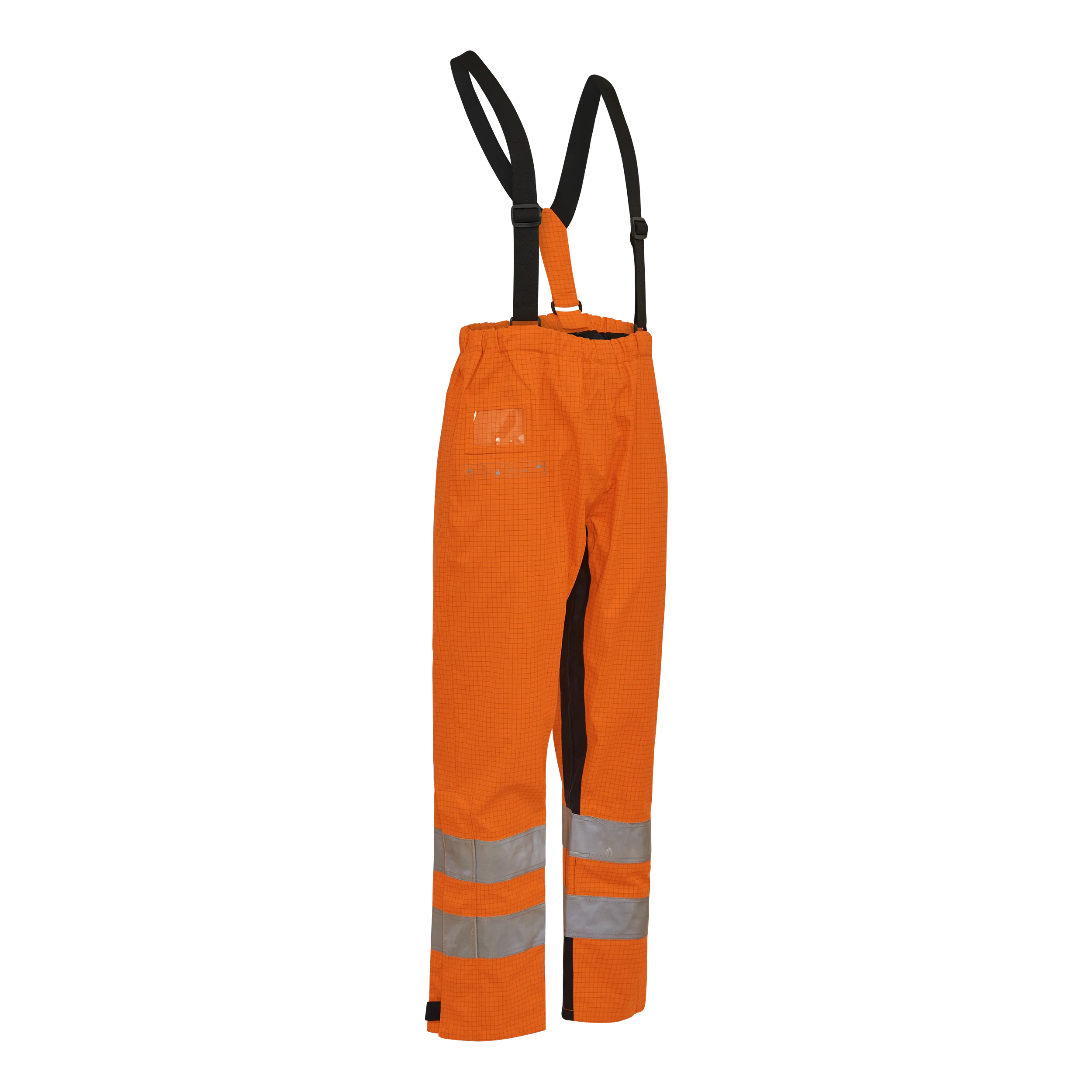 Securetech Multinorm Lysbue Arbeidsbukser - Fl.orange/Marine - 4XL