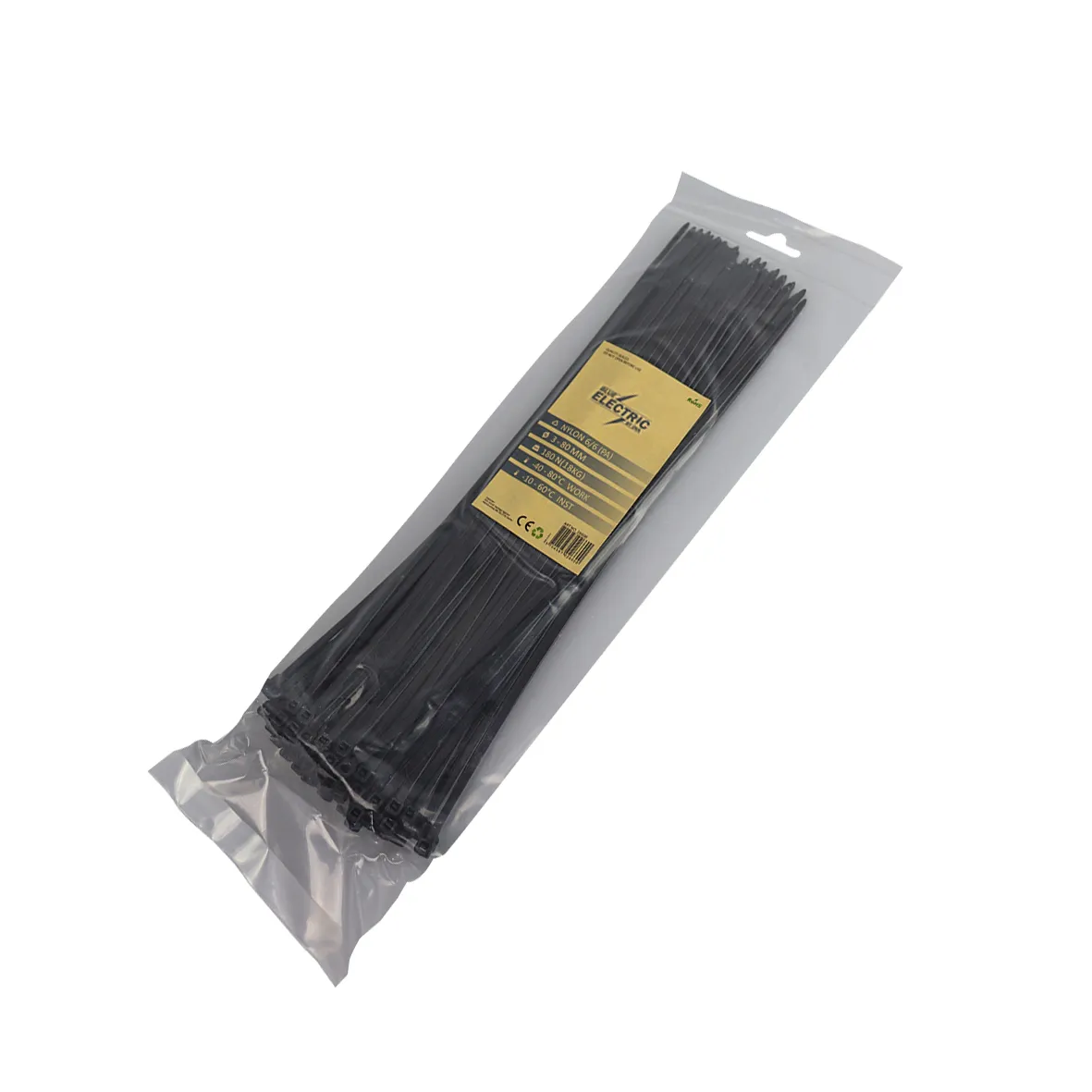 BLUE ELECTRIC kabelbinder 3,6x98mm sort 100 stk -1825654