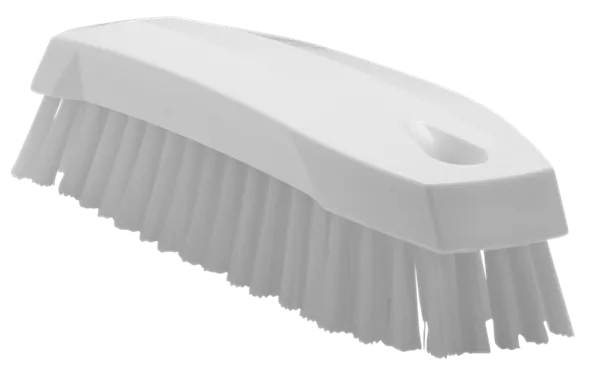 Vikan Håndbørste M, 165 mm, Medium, Hvid