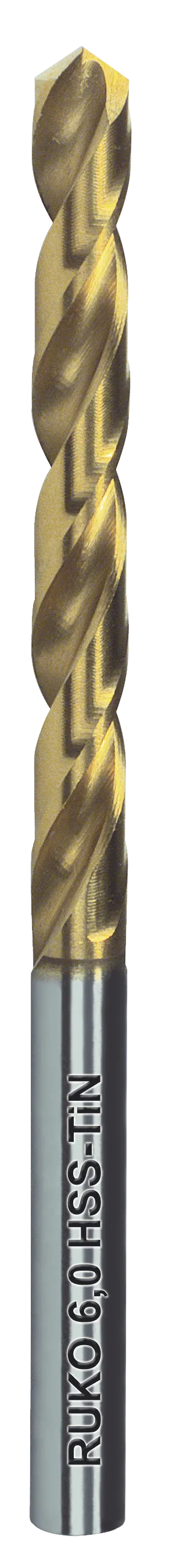 Spiralbor DIN338N HSS-G TiN 1,6 mm