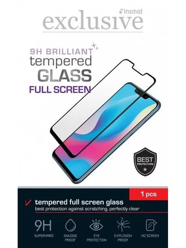 Insmat Full Screen Glass - screen protector for mobile phone