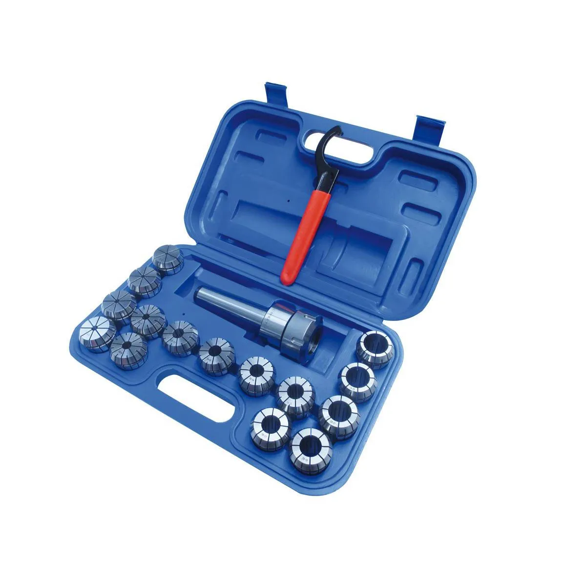 Spennhylser i sett 3-25 mm ER40 med fresepatron MK3 Holzmann SZSMK3ER40