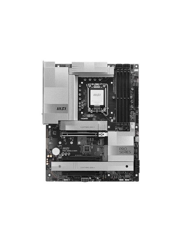 MSI PRO Z890-A WIFI - motherboard - ATX - LGA1851 Socket - Z890 Hovedkort - Intel Z890 - Intel LGA1851 socket - DDR5 RAM - ATX