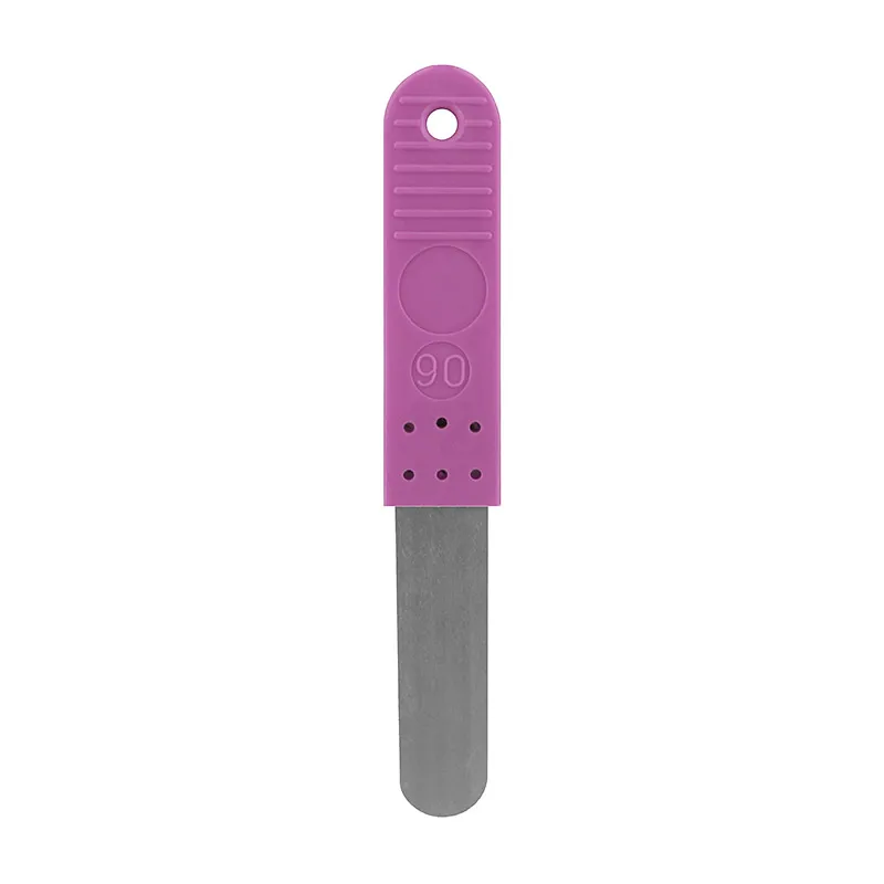 Søkerblad 0,90 mm med plasthåndtak (rosa)