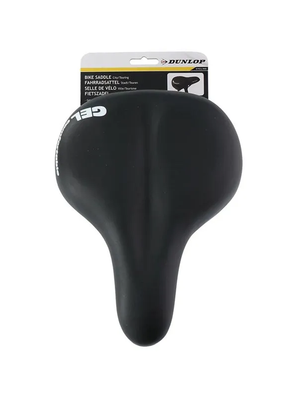 Dunlop - comfortable bicycle gel saddle
