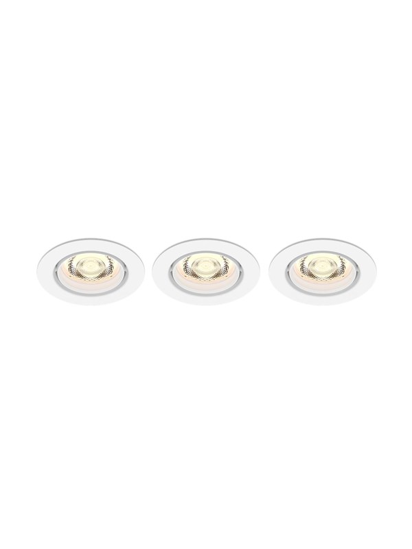 Philips IMPALA WGDIM SL264 RD 068 6W 27K WH 3PK