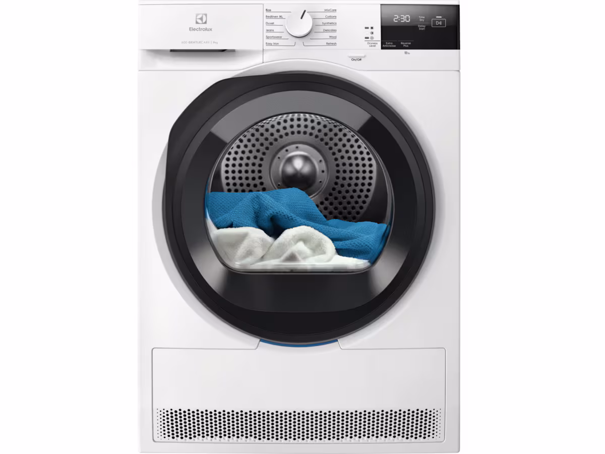 Electrolux 600 GentleCare tørketrommel (hvit/sort)