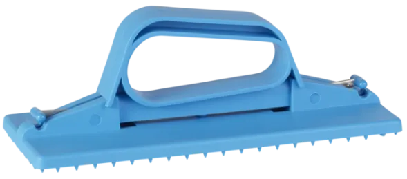 Vikan Skurenylonholder håndmodel, 230 mm, Blå