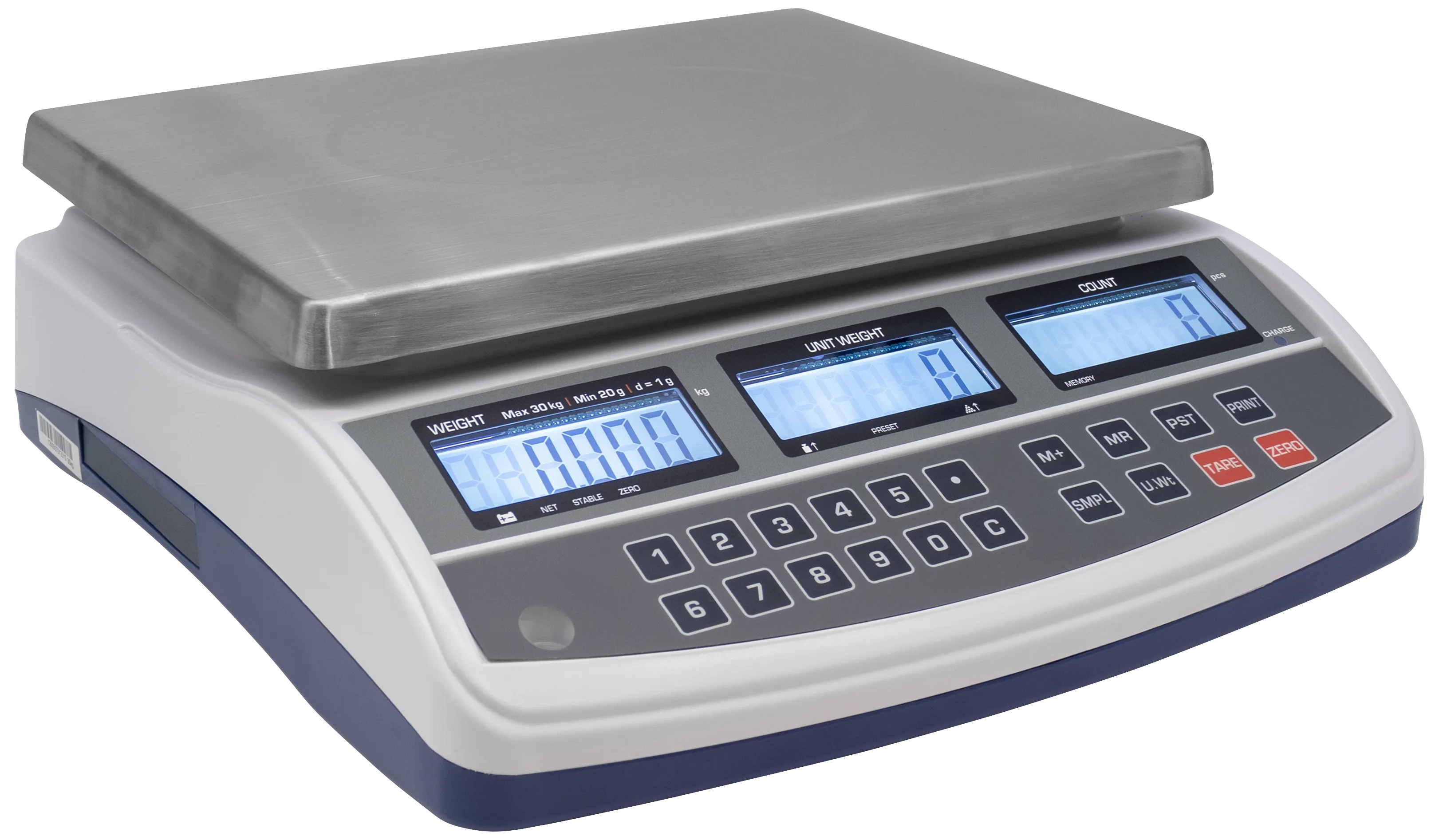 Tellevekt 3kg×0,1g, veieplate 230×300mm