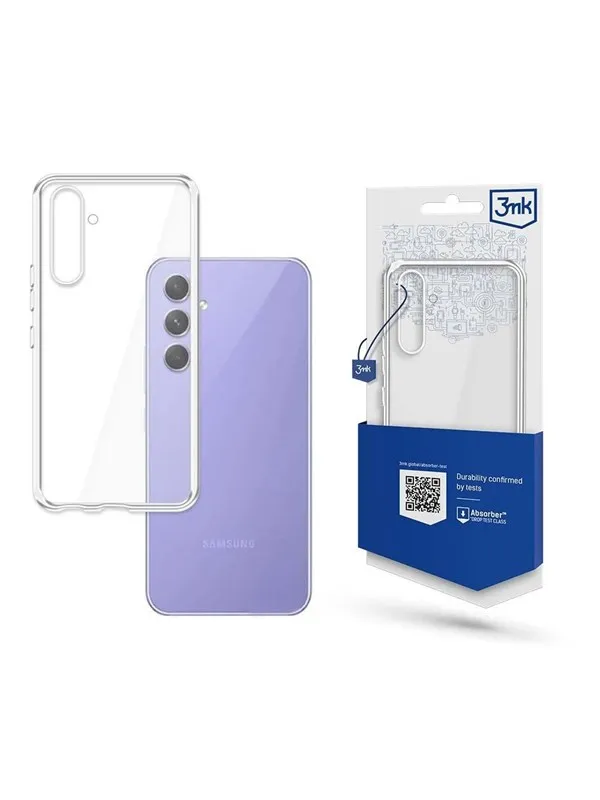 3mk Case for Samsung Galaxy A54 5G silicone series  Clear Case - transparent