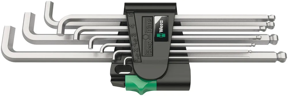Unbrakonøkkelsett Wera 950/9 HP 4