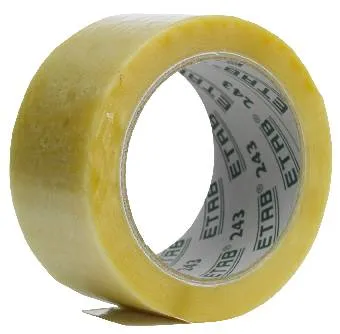 Tape pack pvc 244 25mmx66m brun