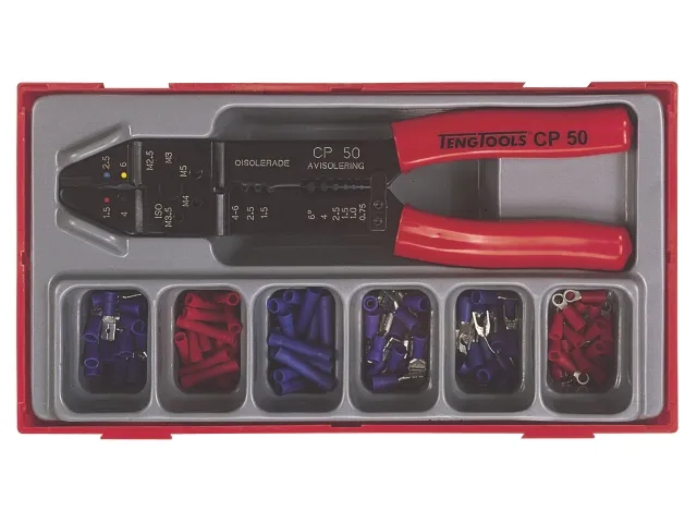Teng Tools TTCP121 Kabelskotangsett - 121 deler