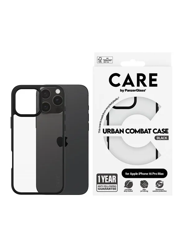 CARE by PanzerGlass Case Flagship Urban Combat iPhone 16 Pro Max