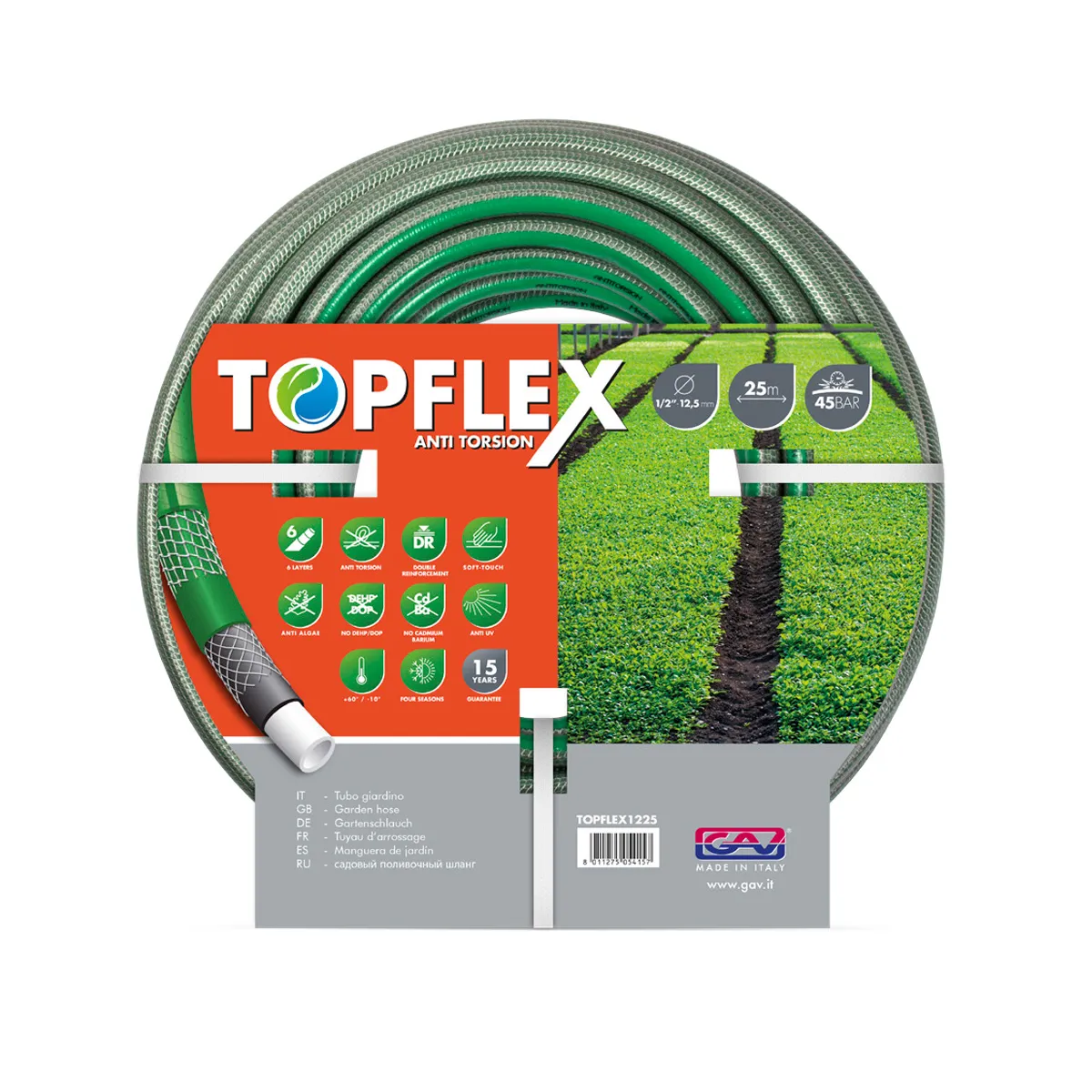 Hageslange 3/4" 50 Mtr. KGK Garden Pro