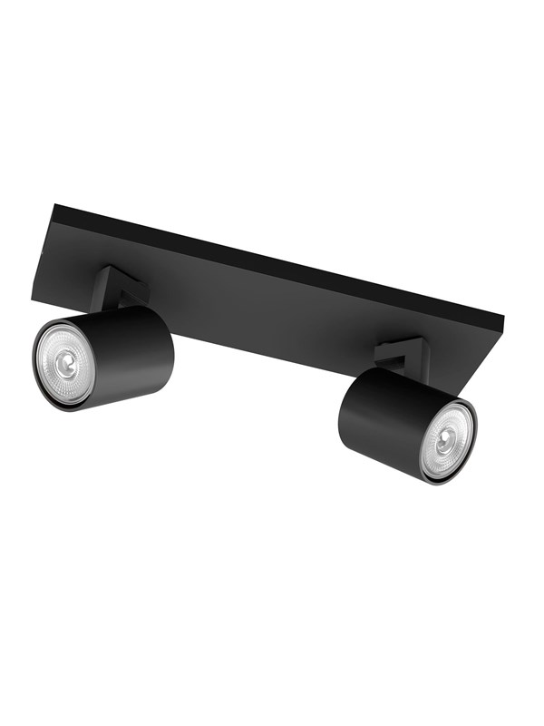 Philips Runner bar/tube black 2x20W 230V