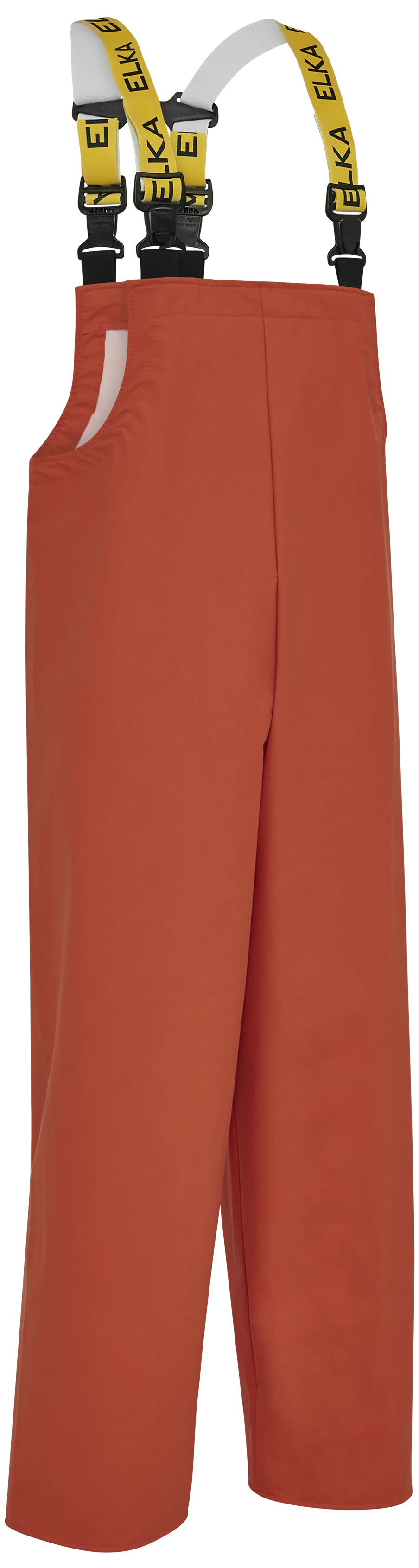 Regndress med seler 079900 oransje str. M
