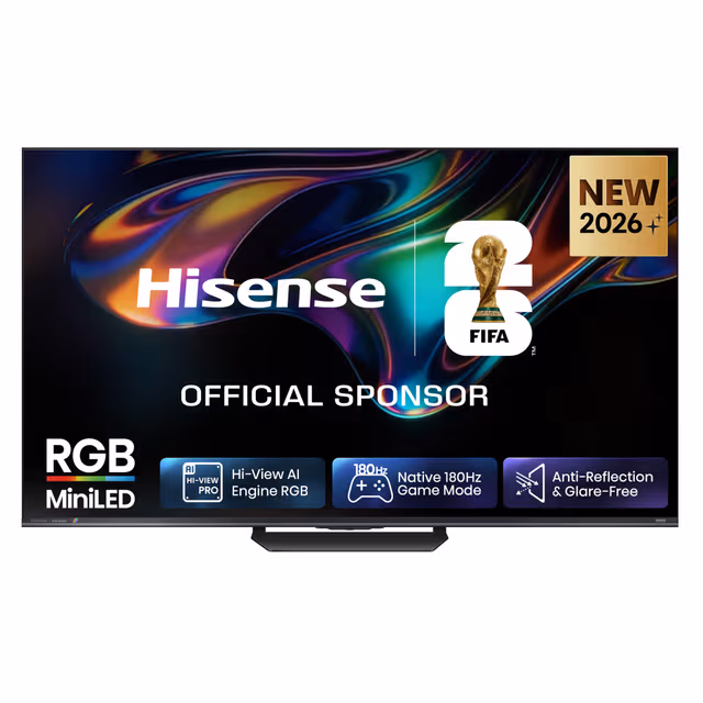 Hisense 85" UR8S 4K/UHD RGB MiniLED Smart TV (2026)