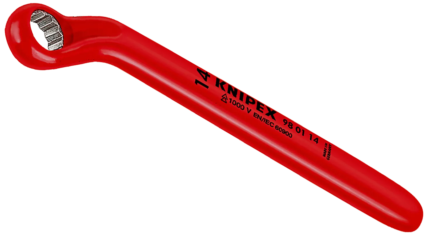 Ringnøkkel kroket VDE 1000V 98 01 24 mm