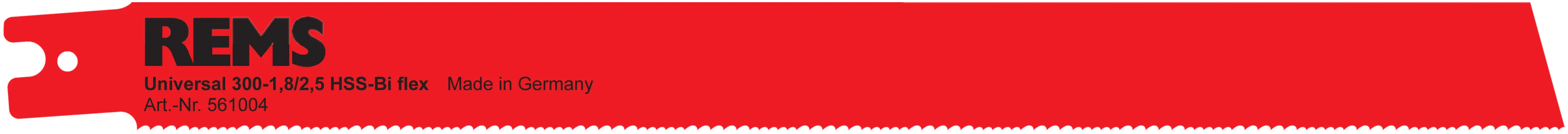 REMS rør-bajonettsagblad uni 300-1,8/2,5 5/pk
