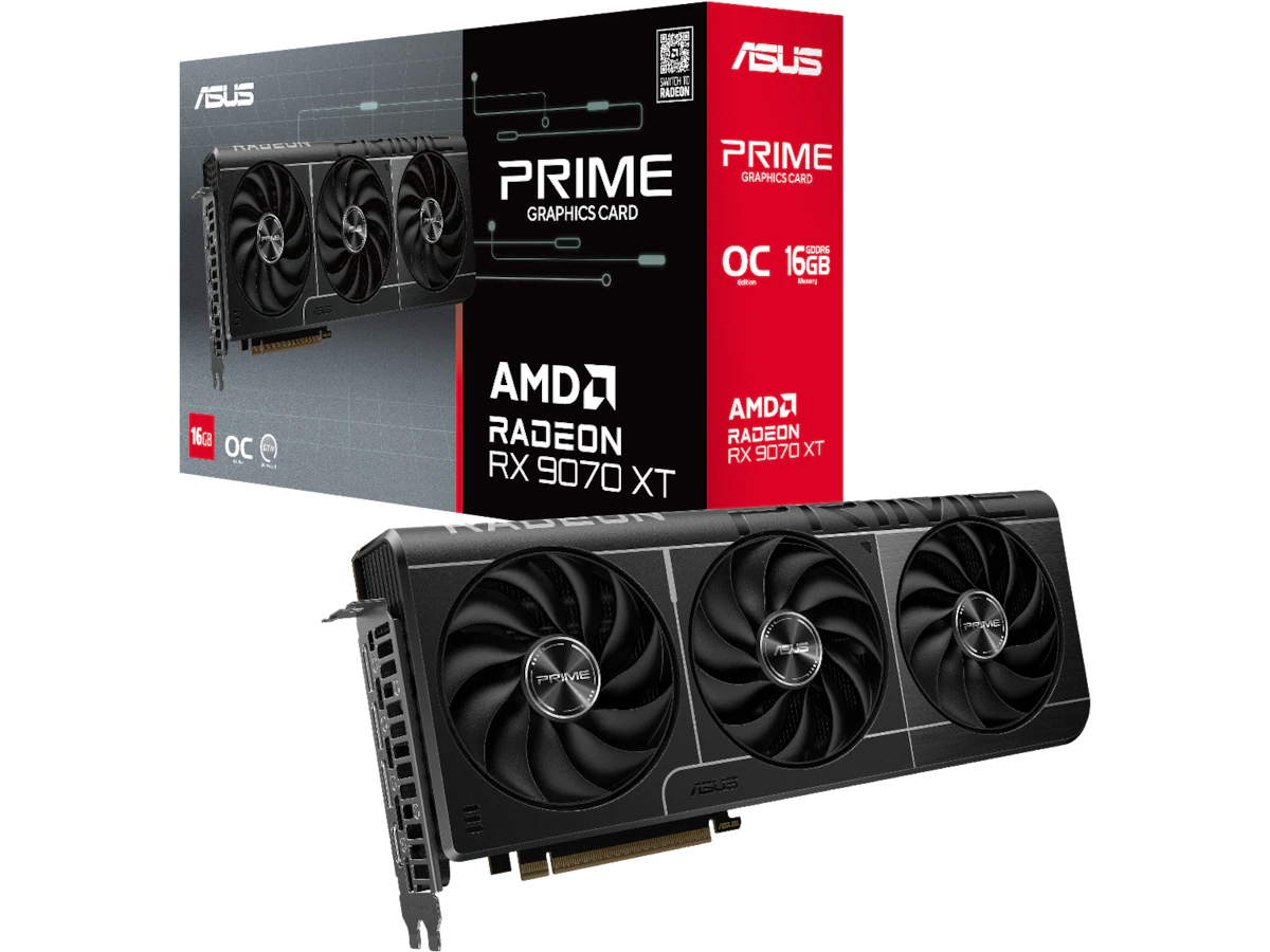 ASUS Prime AMD Radeon RX 9070 XT OC