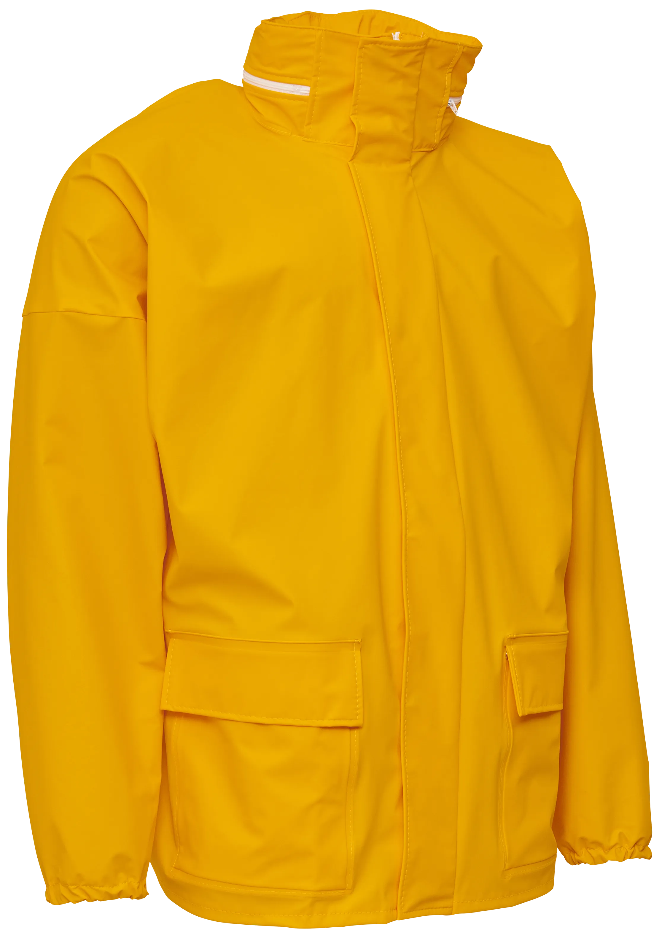 Regnjakke PU 076300 gul str. XS