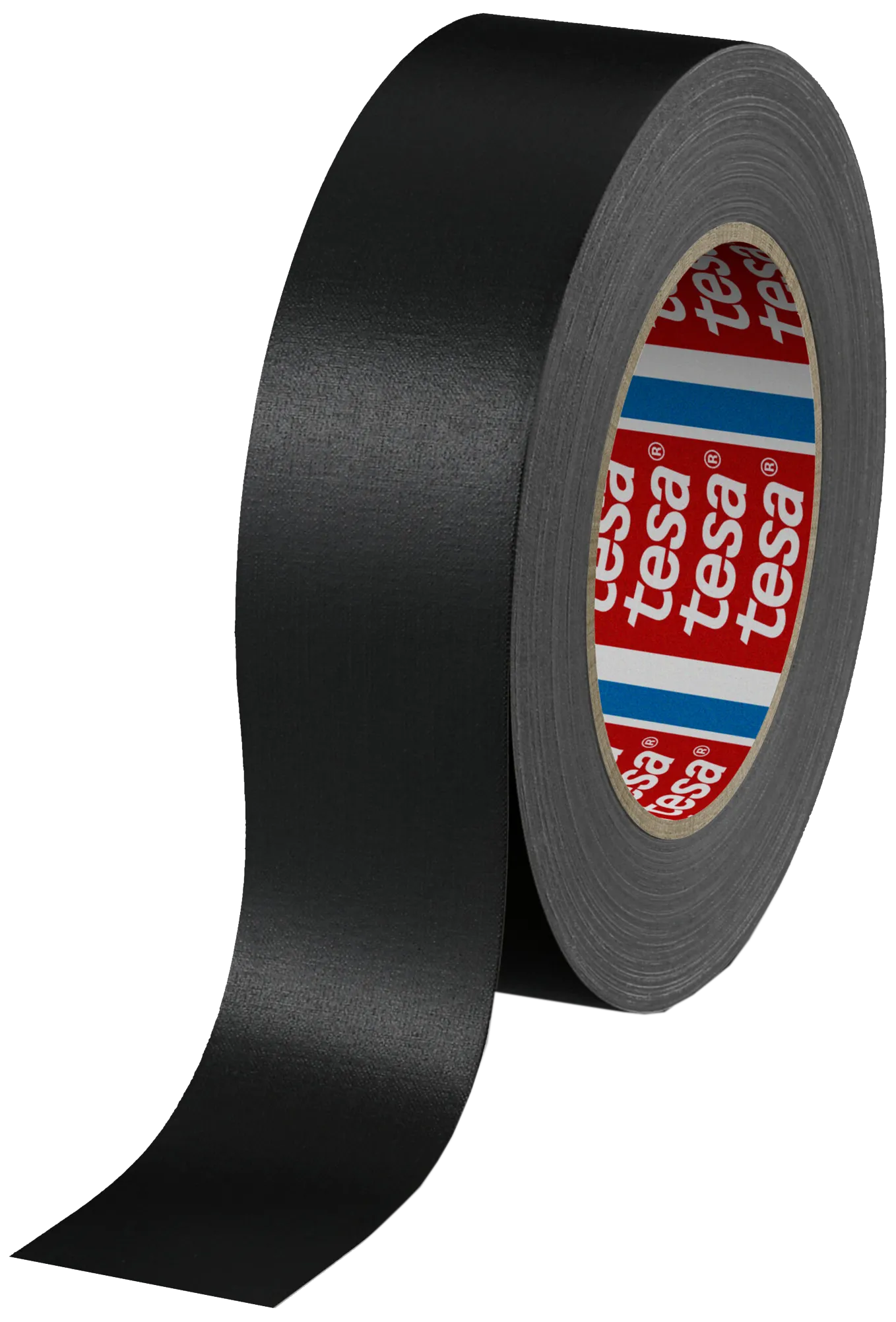 Tesa 4651 Premium lærredstape sort 50mm×50m